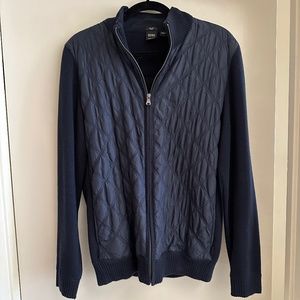 Men’s Hugo Boss Quilted Cardigan